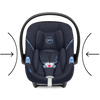 [OUTLET] Cybex Aton M i-Size Autumn Gold Nosidełko Fotelik Samochodowy
