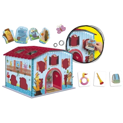 Lisciani Montessori Dom fantastycznych zwierzaków 079698