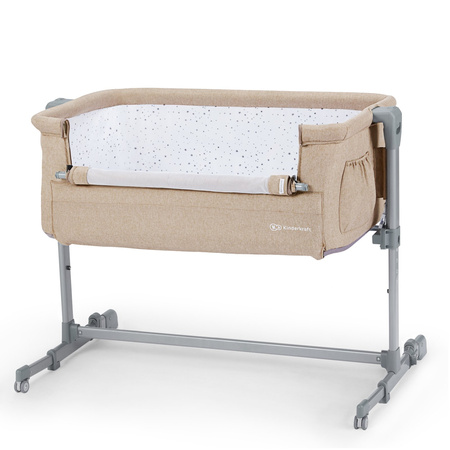 Kinderkraft łóżeczko dostawne neste up beige melange 915286