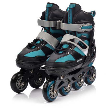 Rolki Meteor Rox S 30-33 turkusowy 000742