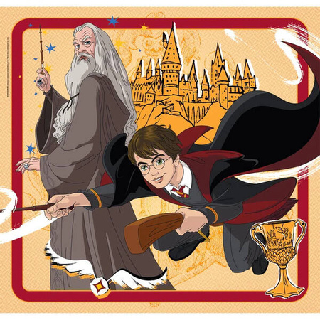 Clementoni Puzzle 3x48 Super Kolor Harry Potter 253128