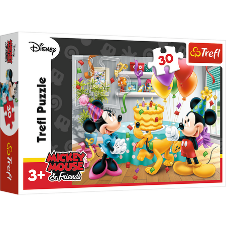 Puzzle frefl 30 Tort urodzinowy / Disney Standard Characters
 182118