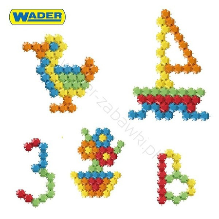 Klocki puzzle w słoiku małym 35szt 419506