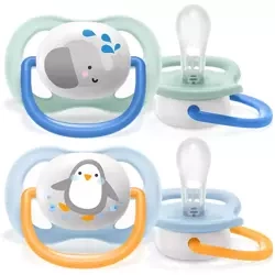 Avent Smoczek uspokajający Ultra Air 0-6 m Boy Ele 949336