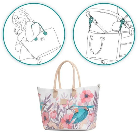 Kinderkraft torba mommy bag bird 913664
