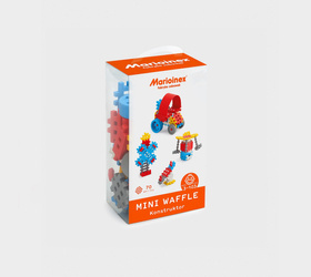 Klocki waffle mini 70szt konstruktor dla chłopca 902806