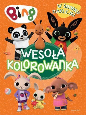 HarperKids Książeczka Bing Wesoła kolorowanka 661449