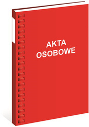 TECZKA AKT OSOBOWYCH 03 CZERWONA 002200