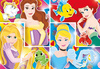 Clementoni puzzle 104 el. princess super color
