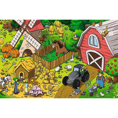 Puzzle Trefl 60 Trefliki na farmie 174021
