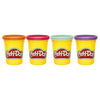 Play-doh e4869/b5517_nl asst ciastolina kubeczki 4-pack 
-pomarańcz,róż,błękit,fiolet-