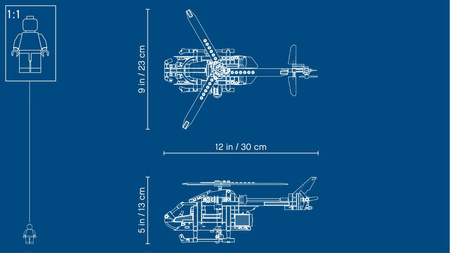 Lego 42092 helikopter ratunkowy