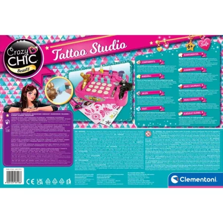 Clementoni Crazy Chic Studio tatuażu 181186