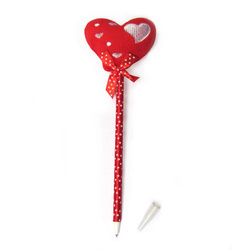 Długopis z serduszkiem