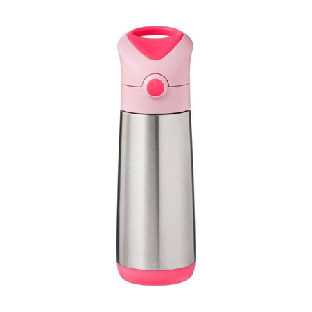 B.Box butelka termiczna bidon dla dzieci ze słomką 500 ml Flamingo Fizz 007623