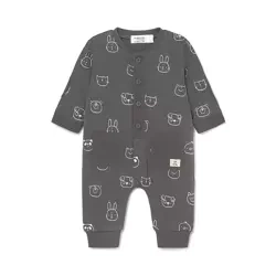 Mayoral Pajacyk długi bez stópek kolor 90 Antracita rozmiar 12 m