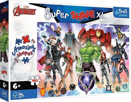 Puzzle Trefl 160 XL Odwaga Avengers 500233