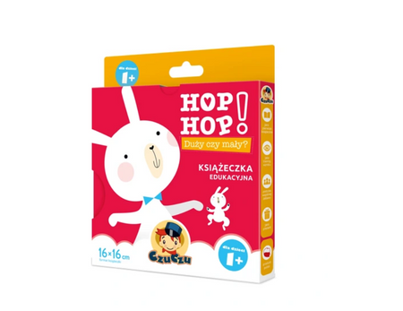 Czuczu hop hop!DUŻY Czy mały? 1+ 039935