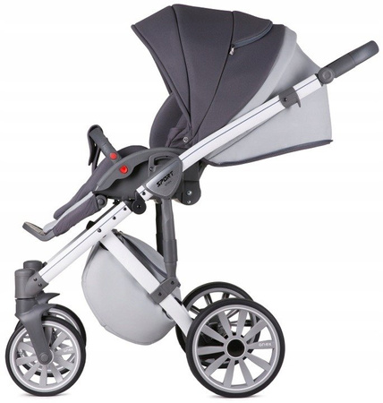 Anex wózek dziecięcy sport q1 2.0 2in1 sp15 gray cloud