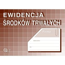 Druk ewidencja środków trwałych a5 k-8