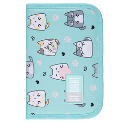 PIÓRNIK DWUKLAPKOWY BEZ WYPOSAŻENIA PC-03 STRIGHT CHARMING CATS 685095