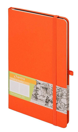Notes kratka A5 Romantyzm Pomarańczowy 044524
