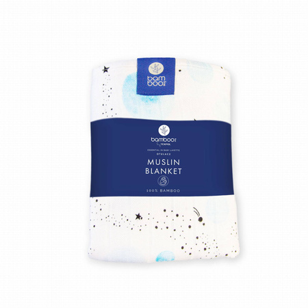 Texpol pieluszka bambusowa 120x120 170g Sky blue gat1 057766
