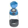 B.box  sportowa butelka tritanowa ze słomką 450 ml blue slate 006091