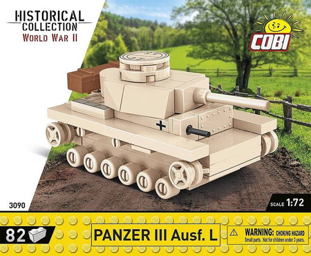 Cobi 3093 Czołg Panzer III Ausf. L 030902