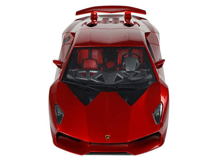 Auto sportowe wyścigowe R/C 1:18 Lamborghini Sesto Elemento czerwone 2.4G światło 756662
