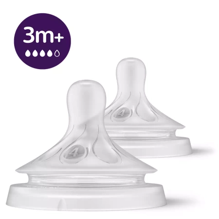 Avent Responsywny Smoczek Natural 2 szt 3m+ 985136