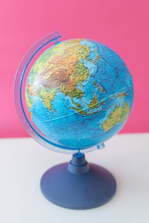 AlaySky's Globe Globus 21cm z mapą fizyczną i aplikacją 019096
