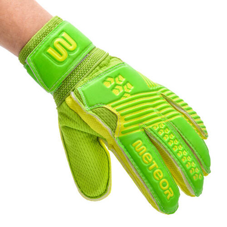 RĘKAWICE BRAMKARSKIE METEOR CATCH GREEN #9 043091