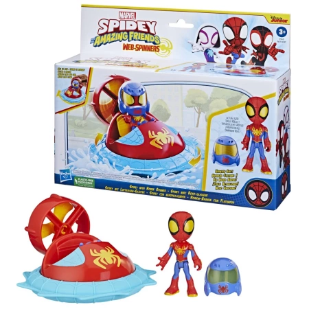 Marvel F6775/F7252 Spidey i Przyjaciele Spidey pojazd Hover Spinner 139207