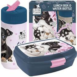 Zestaw Śniadaniówka Bidon A Cleo I Frank 38 Pies 097715