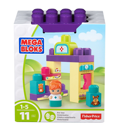 Mega bloks dyc54 małe zestawy