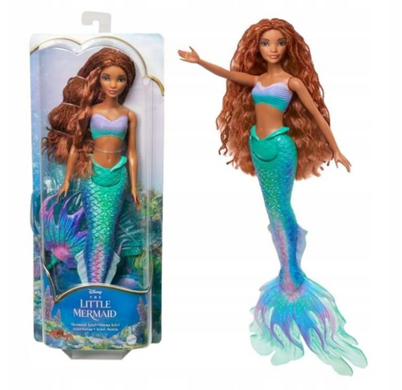 Disney Princess HLX08 Lalka Mała Syrenka Arielka 121250