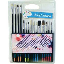 PĘDZLE ARTYSTYCZNE 15szt 76081 521174