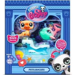 LITTLEST PET SHOP FIGURKA G7 S1 PETFLUENCERS 2PAK 005615