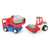 Auta - tech truck set 2szt w kartonie 35370