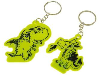 Brelok odblask dino folia 588363