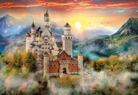 Clementoni puzzle 2000 el. zamek neuschwastein