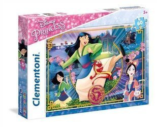 Clementoni puzzle 60 super kolor disney princess mulan