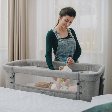 Espiro Cloud Łóżeczko dostawne 09 beige wind 204722