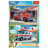 Puzzle Trefl 2x24 W krainie radości 344479