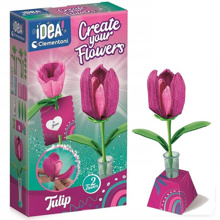 Clementoni Idea Mini Fabryka kwiatów Tullipan 181704