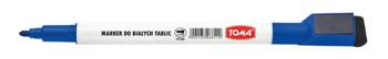 Marker suchościeralny do tablic z magnesem Toma TO-268 niebieski
