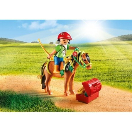 Playmobil 6968 country kucyk z ozdobą kwiatuszek