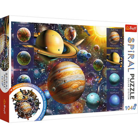 Puzzle Trefl 1040 Spiral Puzzle Układ słoneczny 400137