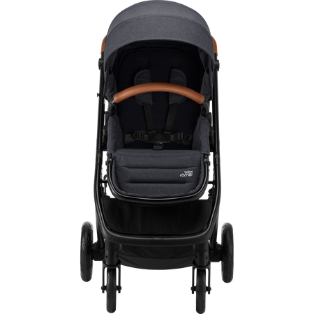 Britax Romer Zestaw 2w1 STRIDER M Black Shadow gondola + wózek spacerowy